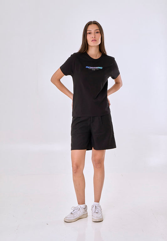 Mossimo Solene Black Classic Fit Tee