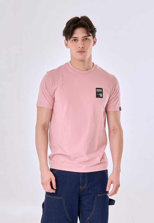 Mossimo Basil Pink Muscle Fit Tee