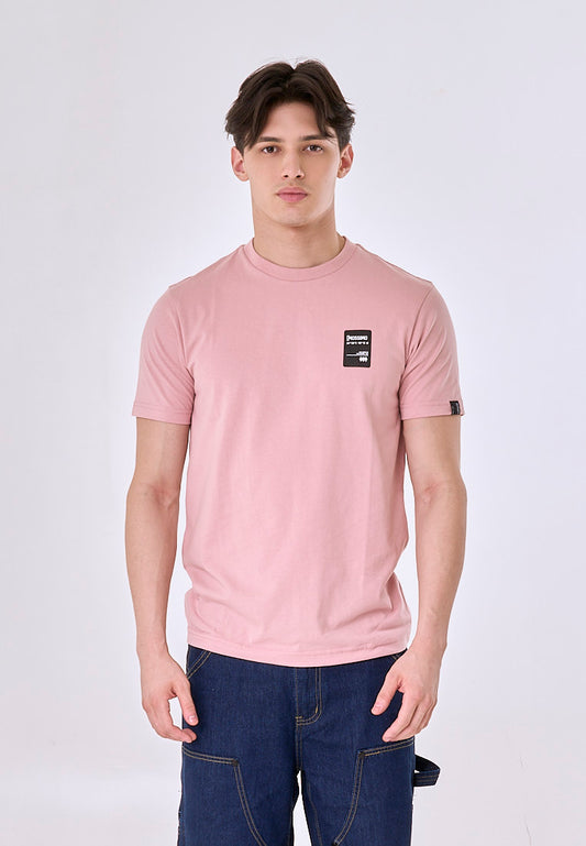 Mossimo Basil Pink Muscle Fit Tee