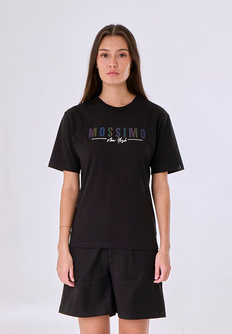 Mossimo Arlette Black Modern Fit Tee
