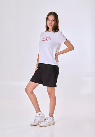 Mossimo Aisla White Classic Fit Tee