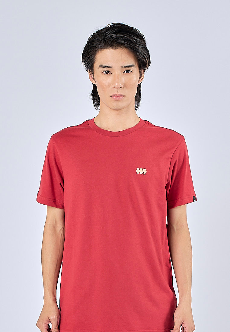 Mossimo Albert Red Muscle Fit Tee