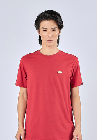 Mossimo Albert Red Muscle Fit Tee