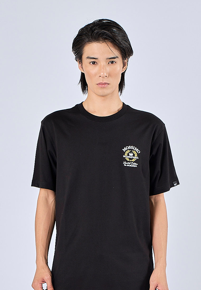 Mossimo Ivan Black Comfort Fit Tee