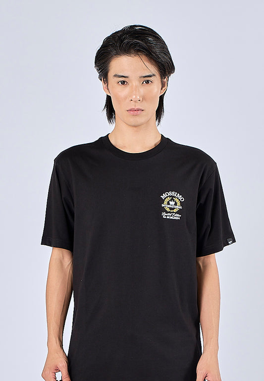 Mossimo Ivan Black Comfort Fit Tee