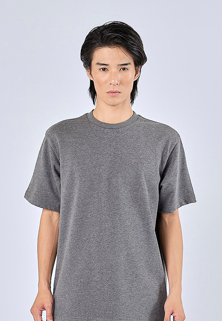 Mossimo Macky Dark Gray Round Neck Fashion Top