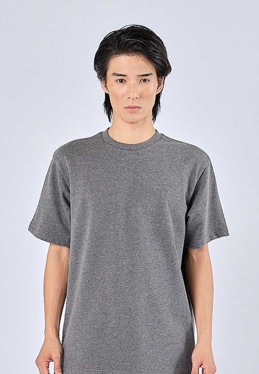 Mossimo Macky Dark Gray Round Neck Fashion Top