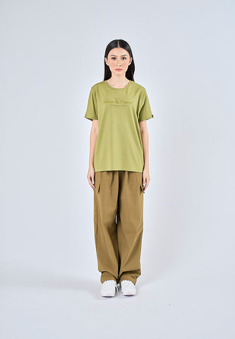 Mossimo Lexa Iguana Green Classic Fit Tee