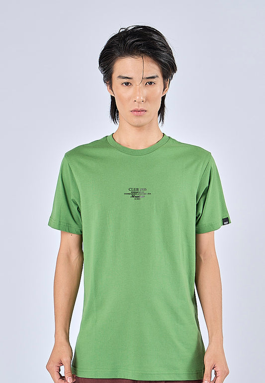 Mossimo Jethro Lime Green Muscle Fit Tee