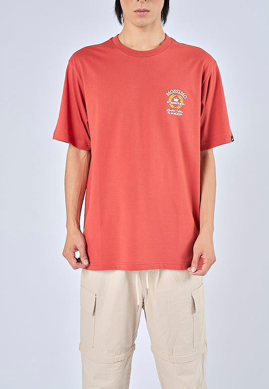 Mossimo Ivan Brick Red Comfort Fit Tee