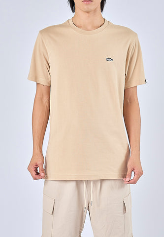 Mossimo Xander Beige Muscle Fit Tee