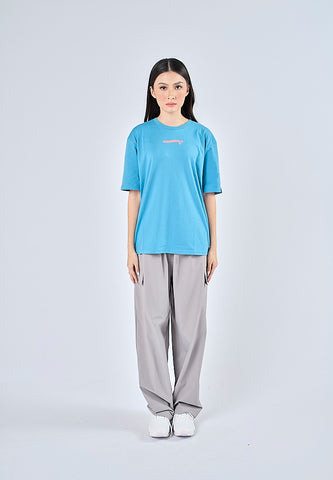 Mossimo Jazlyn Blue Moon Modern Fit Tee