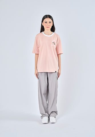 Mossimo Karla Light Pink Modern Fit Tee