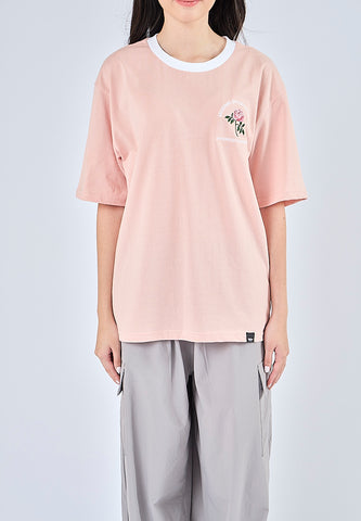 Mossimo Karla Light Pink Modern Fit Tee