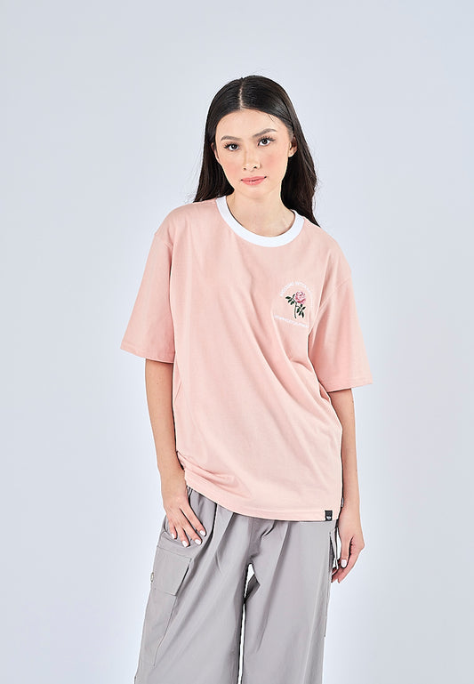 Mossimo Karla Light Pink Modern Fit Tee