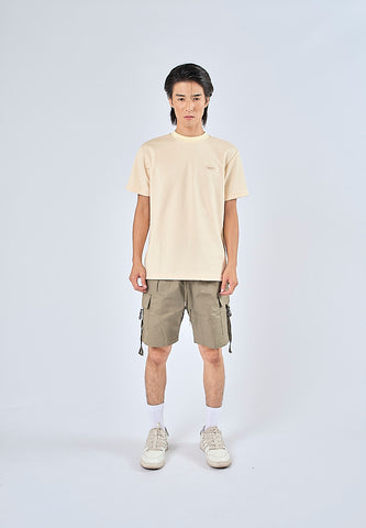Mossimo Barron Beige Classic Fit Fashion Top