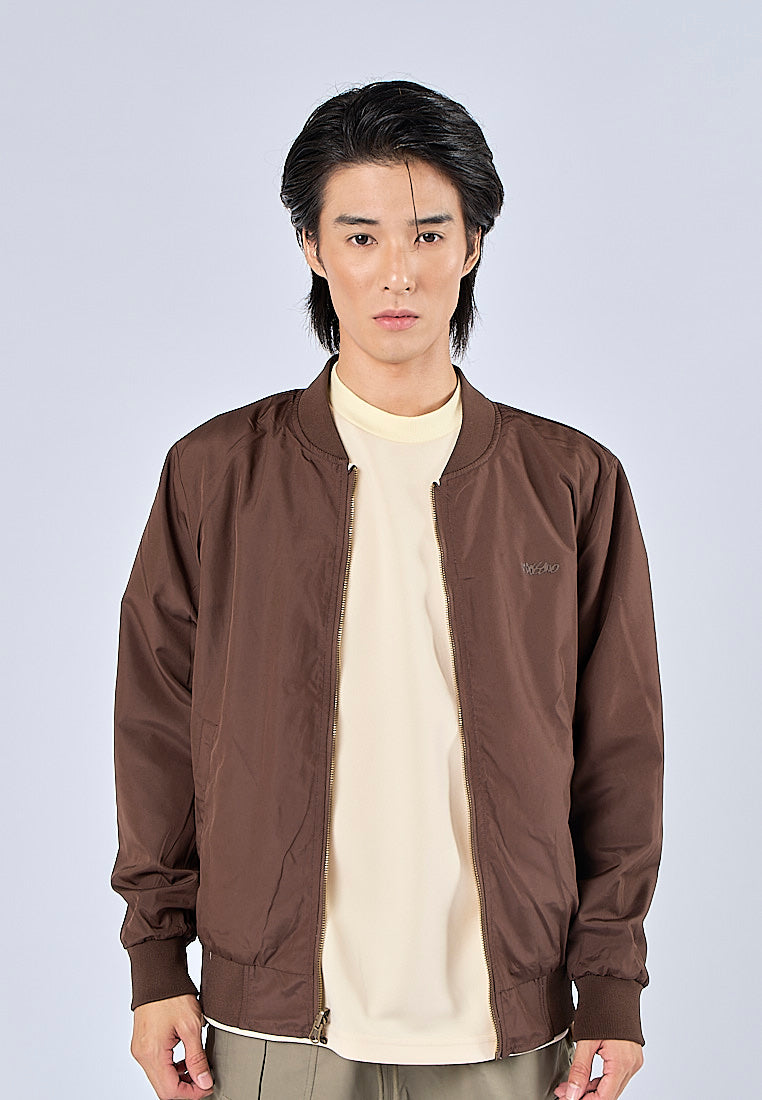 Mossimo Calix Beige Brown Modern Reversible Jacket