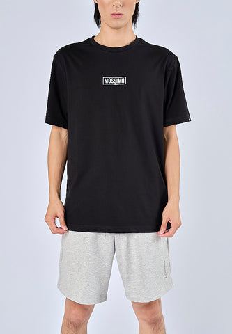 Mossimo Anthony Black Unisex Modern Fit Tee