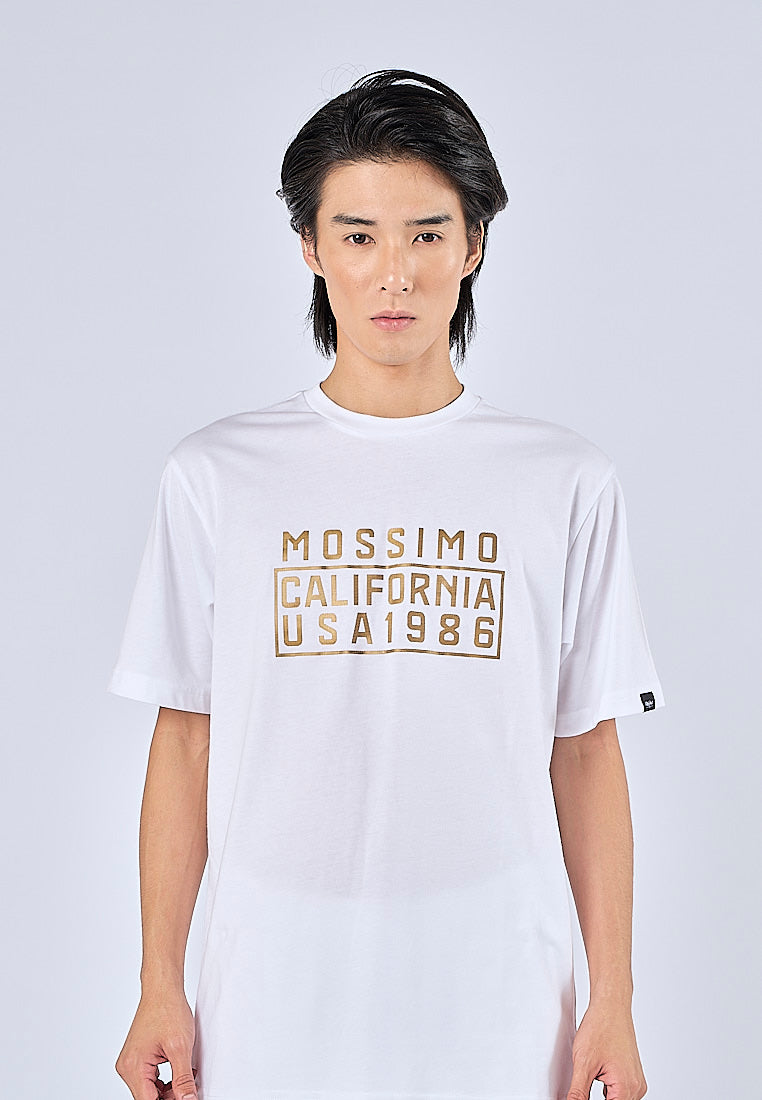 Mossimo Matt White Comfort Fit Tee