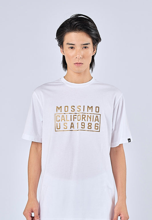 Mossimo Matt White Comfort Fit Tee