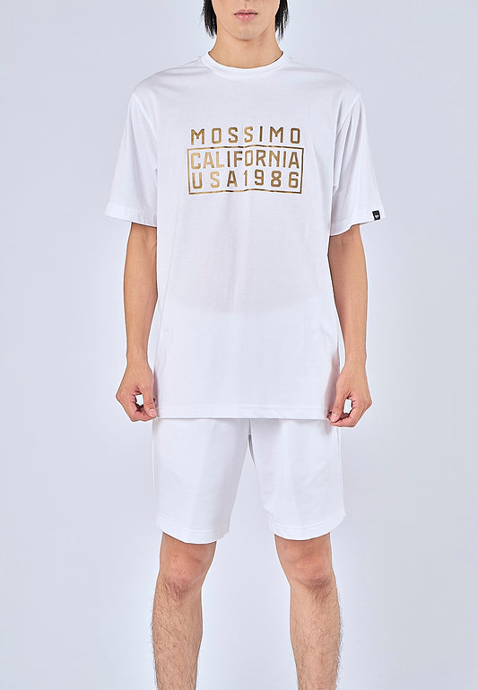 Mossimo Matt White Comfort Fit Tee