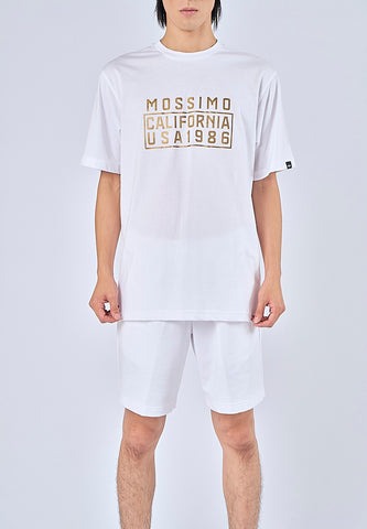 Mossimo Matt White Comfort Fit Tee