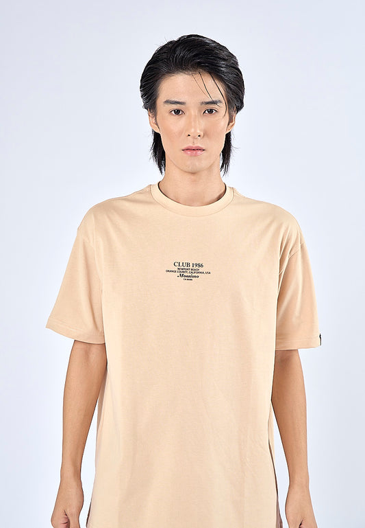 Mossimo Dominic Beige Urban Fit Tee