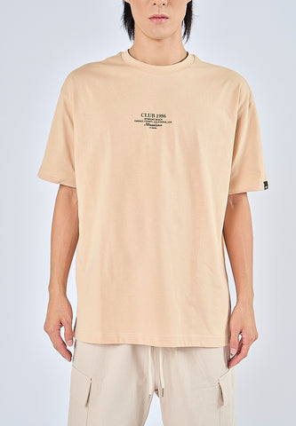 Mossimo Dominic Beige Urban Fit Tee