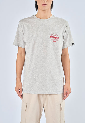 Mossimo Ezekiel Heather Gray Muscle Fit Tee