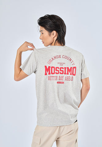 Mossimo Ezekiel Heather Gray Muscle Fit Tee
