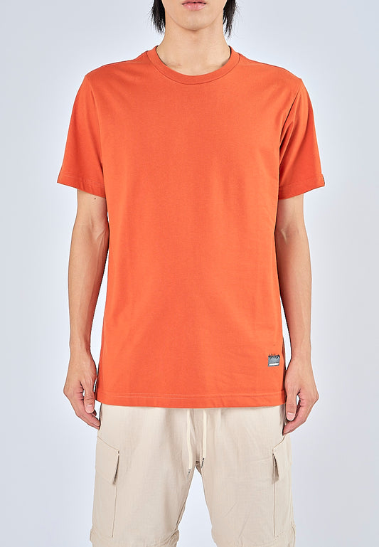 Mossimo Rence Dark Orange Muscle Fit Tee