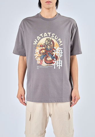 Mossimo Clifford Gunmetal Premium Urban Fit Tee