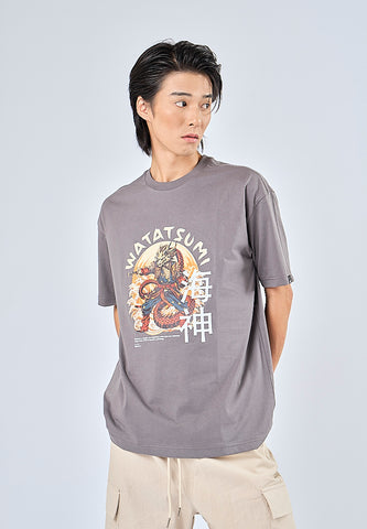 Mossimo Clifford Gunmetal Premium Urban Fit Tee