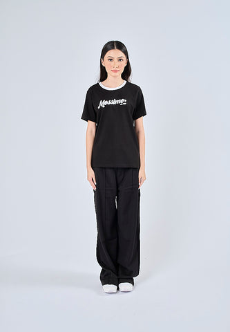 Mossimo Marla Black Classic Fit Tee
