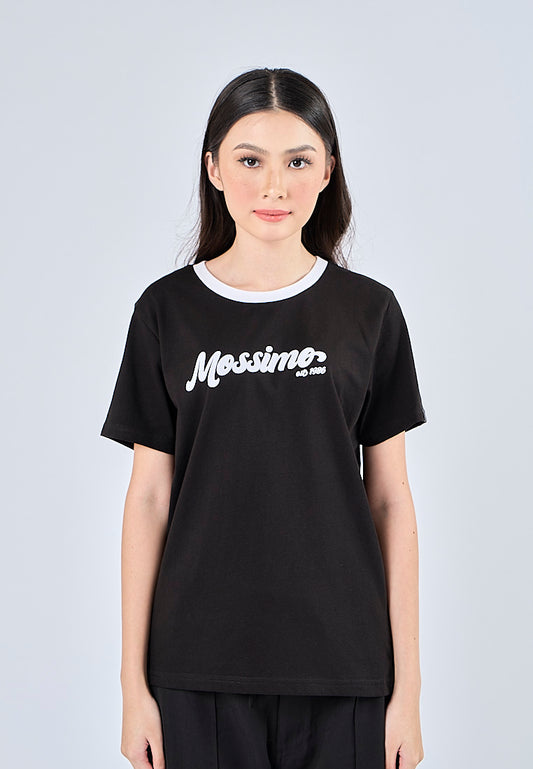 Mossimo Marla Black Classic Fit Tee