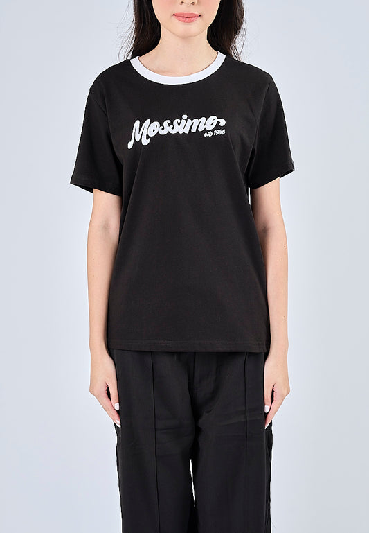 Mossimo Marla Black Classic Fit Tee