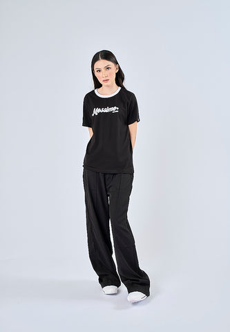 Mossimo Marla Black Classic Fit Tee