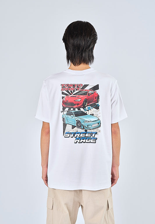 Mossimo Axel White Premium Classic Fit Tee
