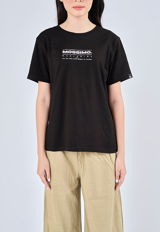 Mossimo Cristel Black Classic Fit Tee