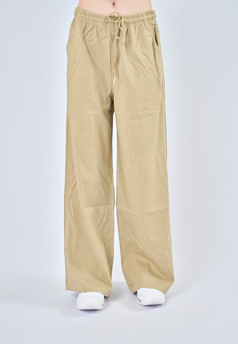 Mossimo Shea Olive Green Straight High Trousers