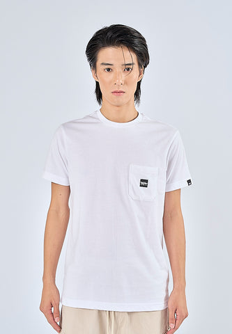 Mossimo Damian White Muscle Fit Tee