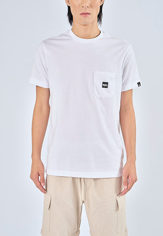 Mossimo Damian White Muscle Fit Tee