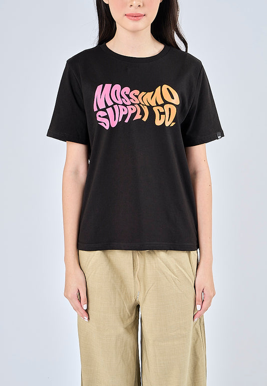 Mossimo Jamie Black Classic Fit Tee