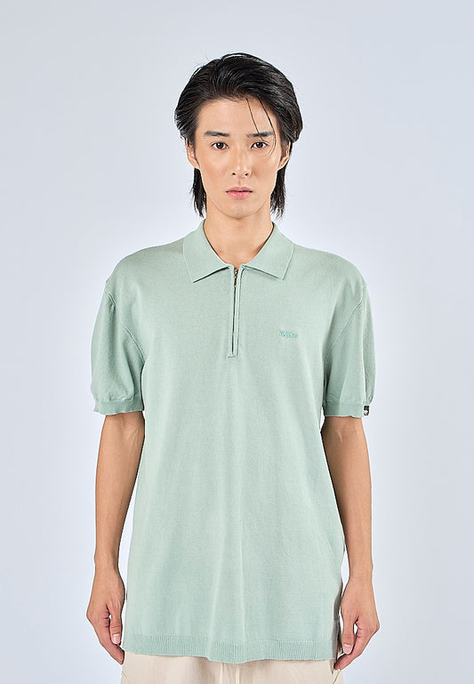 Mossimo Jj Sage Green Urban Fit  Polo Shirt