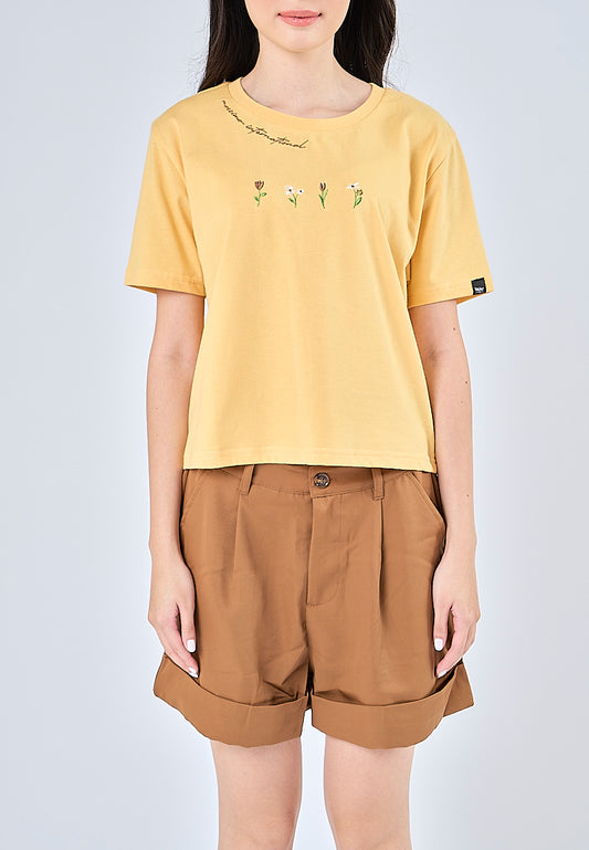 Mossimo Shania Brown Tailored Shorts
