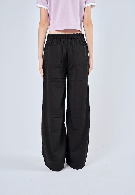 Mossimo Jelyn Black Straight High Trouser