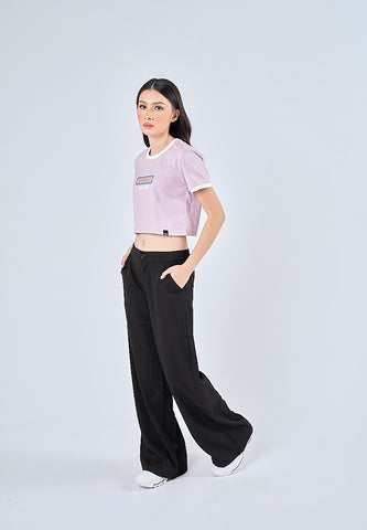 Mossimo Jelyn Black Straight High Trouser