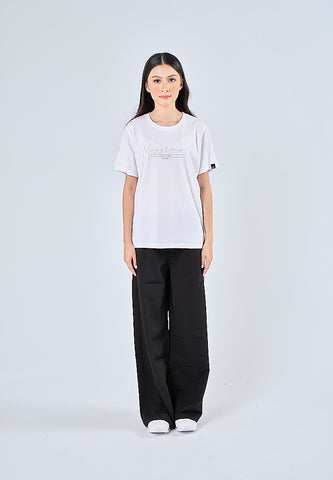 Mossimo Carla White Classic Fit Tee