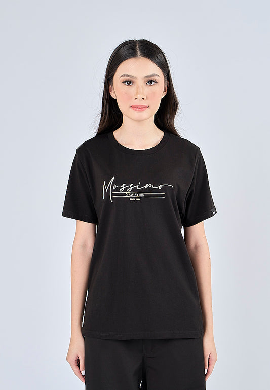 Mossimo Carla Black Classic Fit Tee