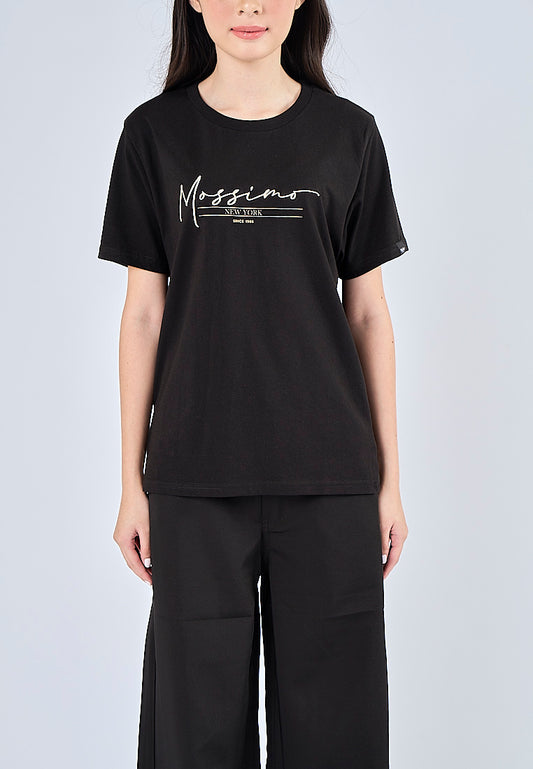 Mossimo Carla Black Classic Fit Tee